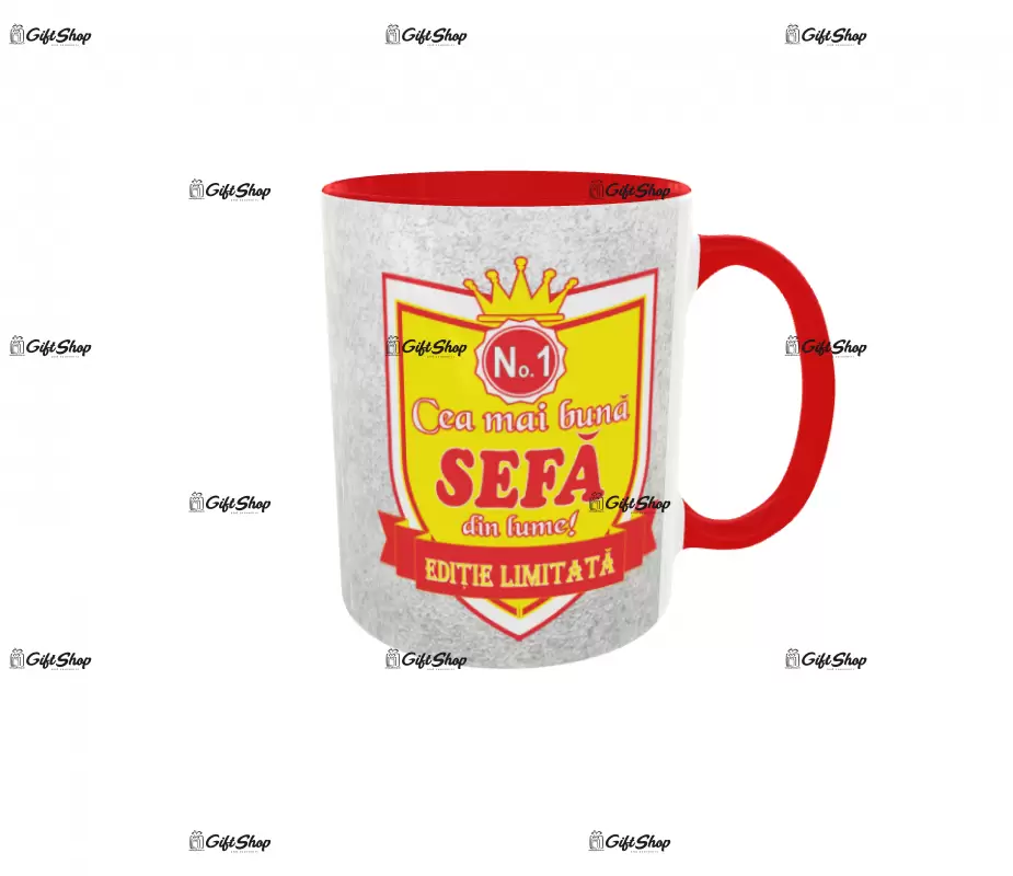 Cea mai buna sefa din lume editie limitata, cana ceramica, 330ml, cgs1087a